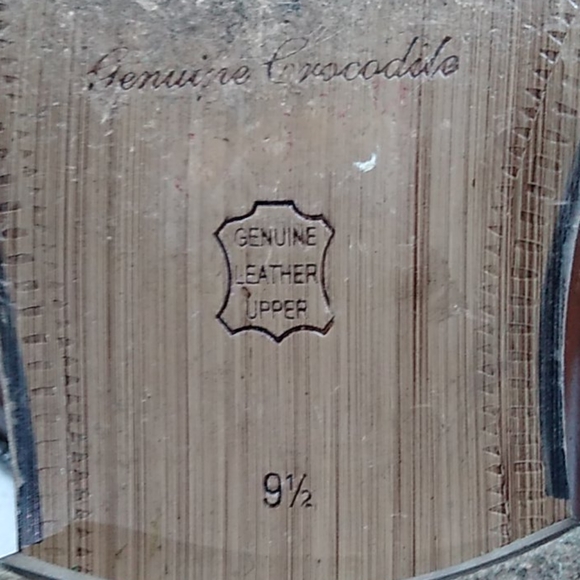 Men's Genuine Patchwork Crocodile Loafers - Picture 3 of 4